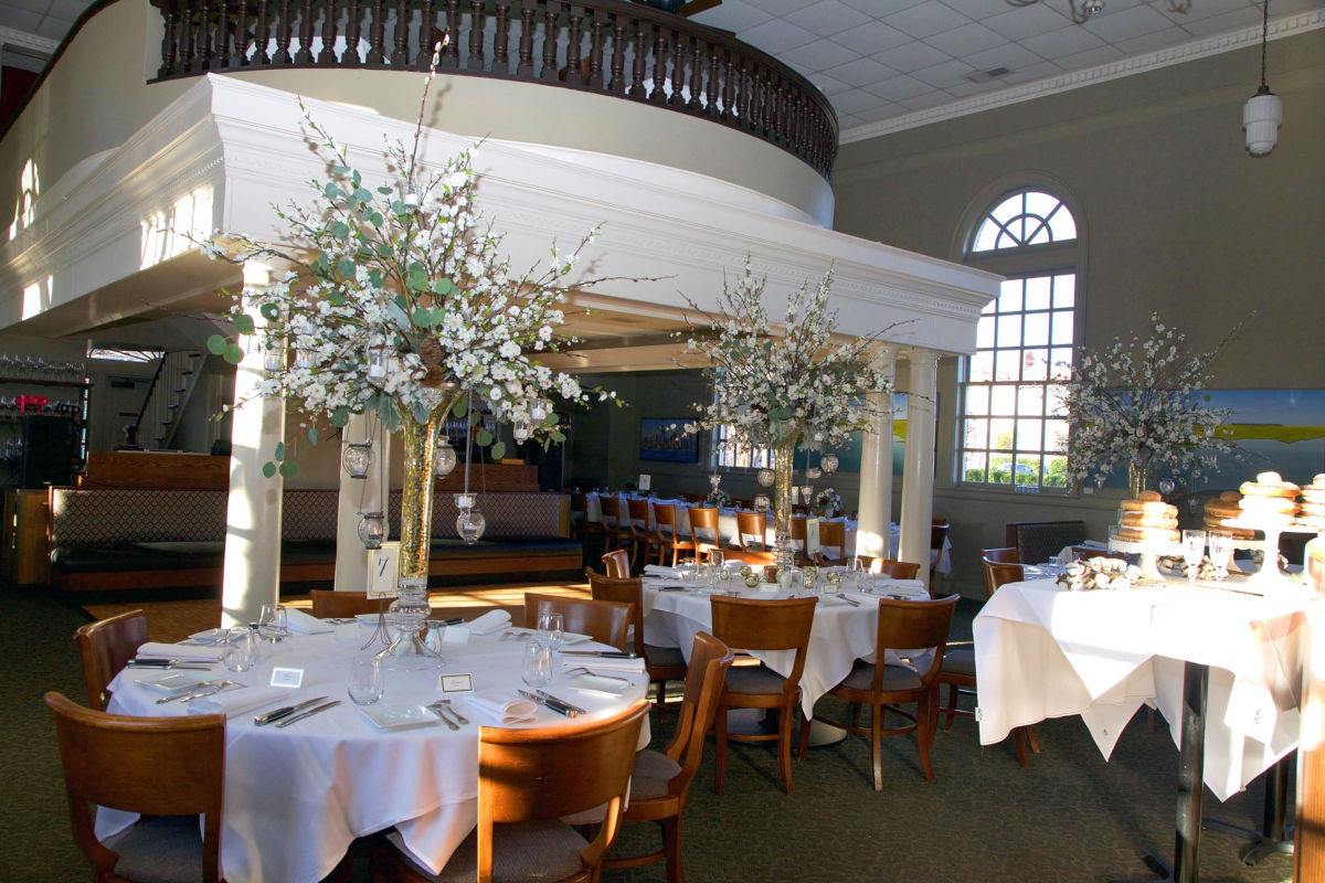 Tables ready for guests