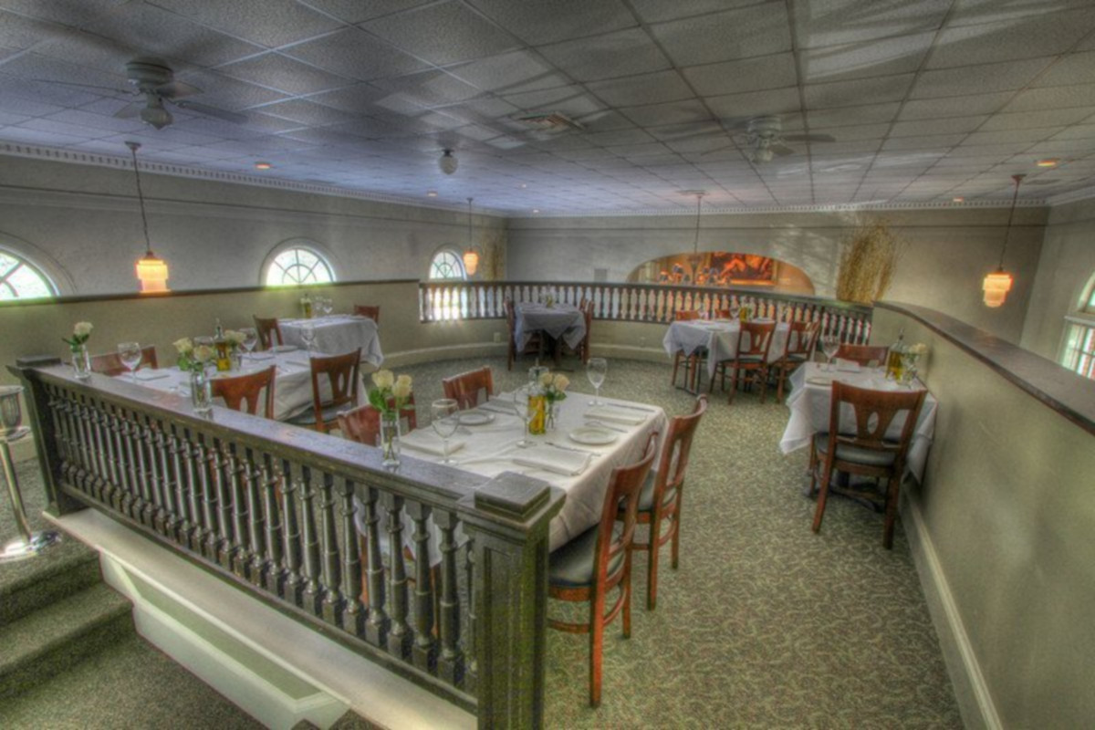 Private tables section